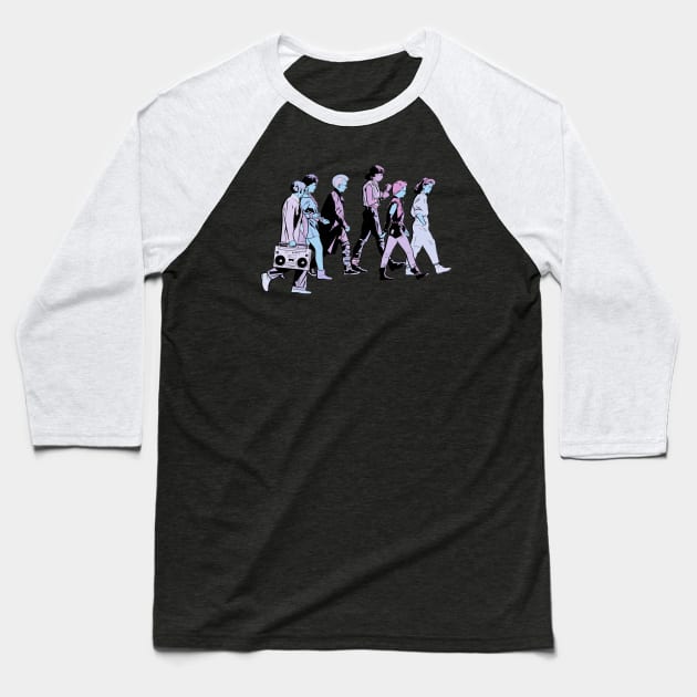 LIVING DEAD CLUB Baseball T-Shirt by Bodega Bay